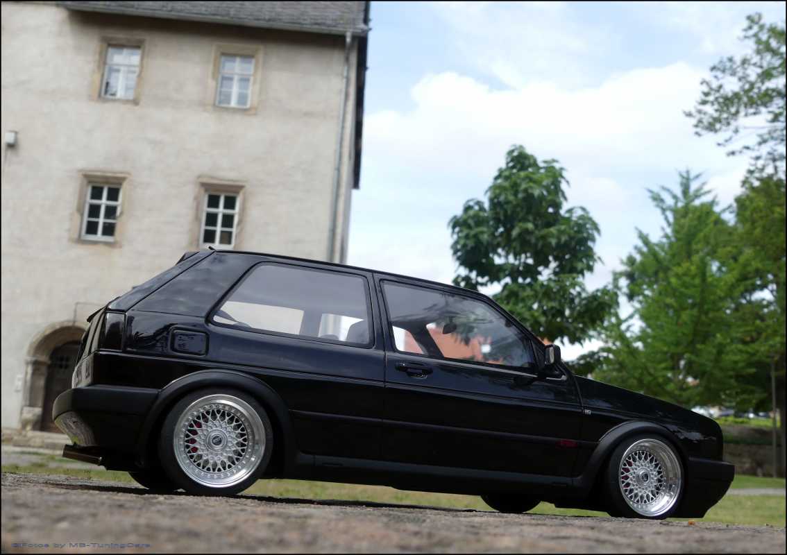 1:12 Tuning VW Golf 2 MK2 16V + BBS RS-Alufelgen